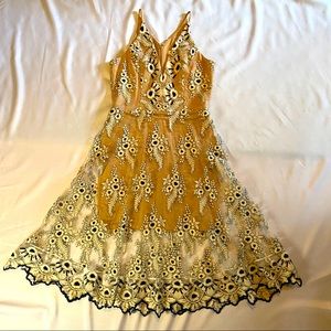 Semi-Formal Cocktail Dress; Dress the Population (L); worn once and dry cleaned;